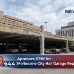 Melbourne Approves $79K for City Hall Garage Repairs & Maintenance