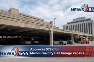 Melbourne Approves $79K for City Hall Garage Repairs & Maintenance