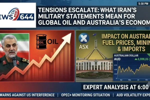 Tensions Escalate: What Iran's Military Statements Mean for Global Oil and Australia's Economy