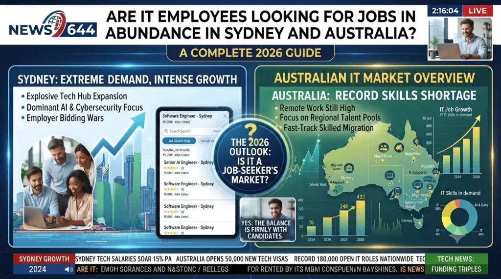 Are IT Employees Looking for Jobs in Abundance in Sydney and Australia? A Complete 2026 Guide 2 Are IT Employees Looking for Jobs in Abundance in Sydney and Australia?