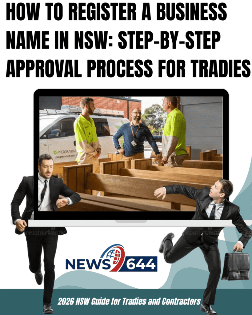 How to Register a Business Name in NSW: 2026 Guide for Tradies 12 How to Register a Business Name in NSW: 2026 Guide for Tradies