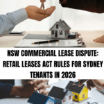NSW Commercial Lease Dispute: Retail Leases Act Rules for Sydney Tenants in 2026